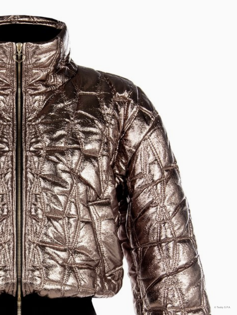 Bomberjacke metalic var col RC