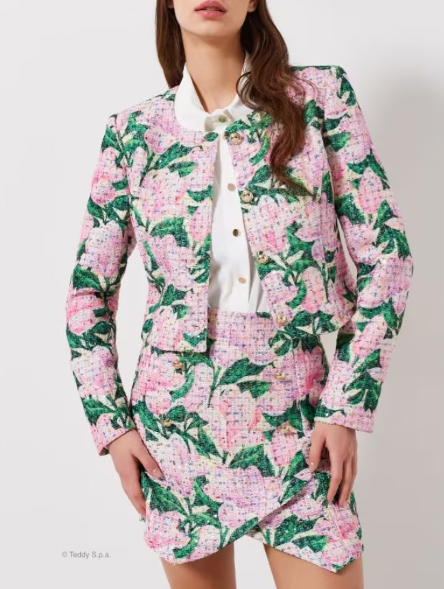Blazer Jacke Tweed var. ibiscus
