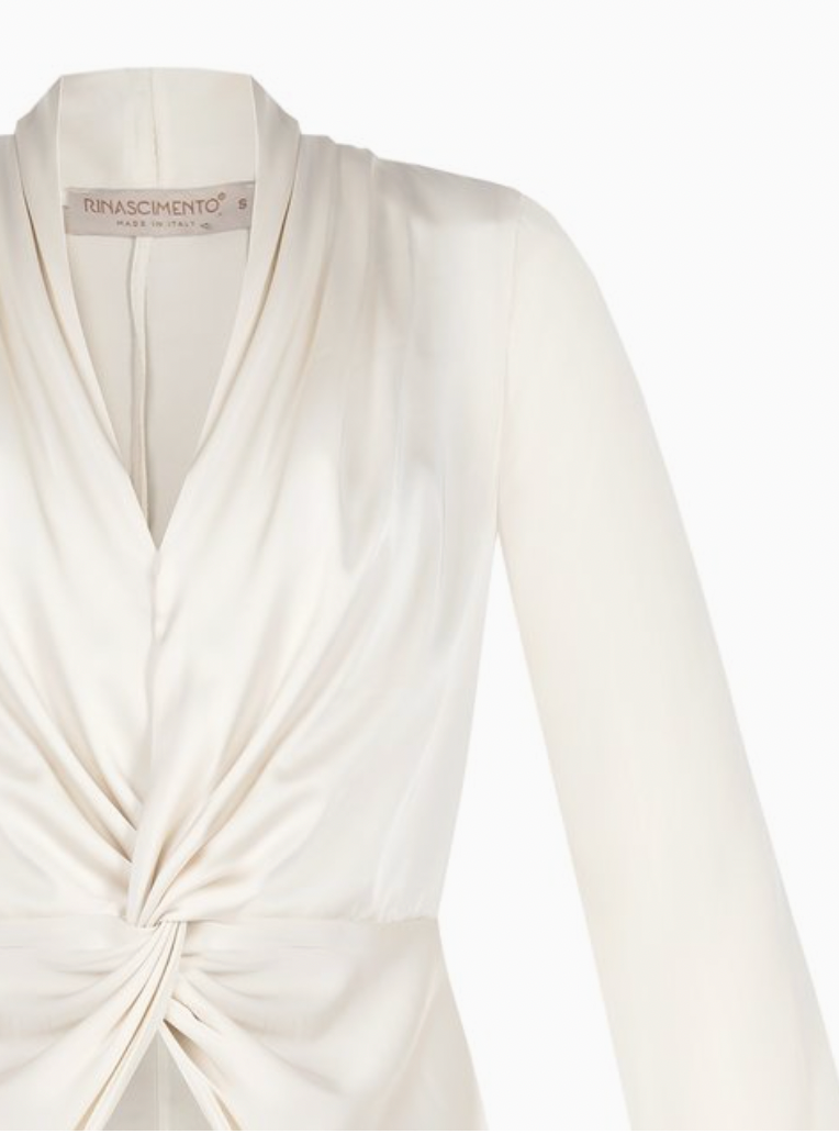 Bluse avorio bianco