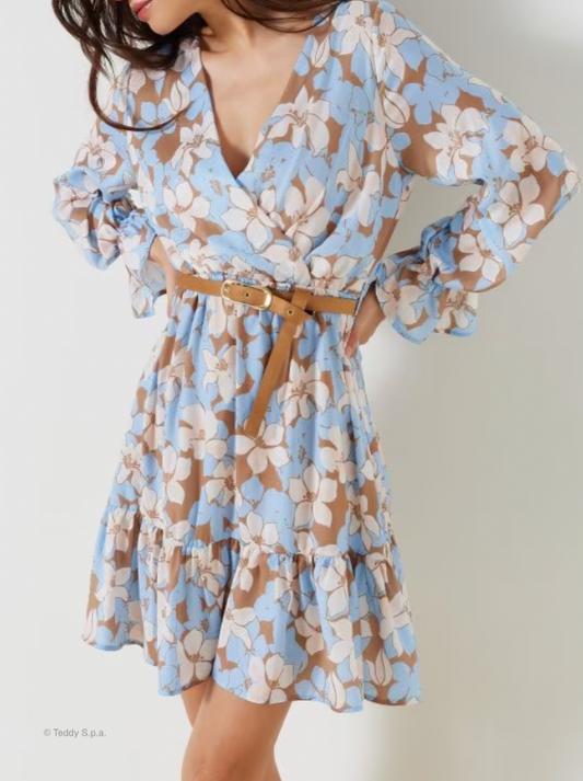 Kleid var ortensia