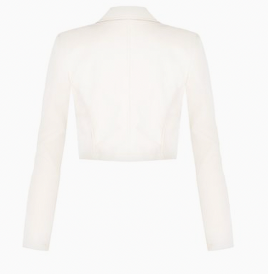 Jacke var col lederoptik