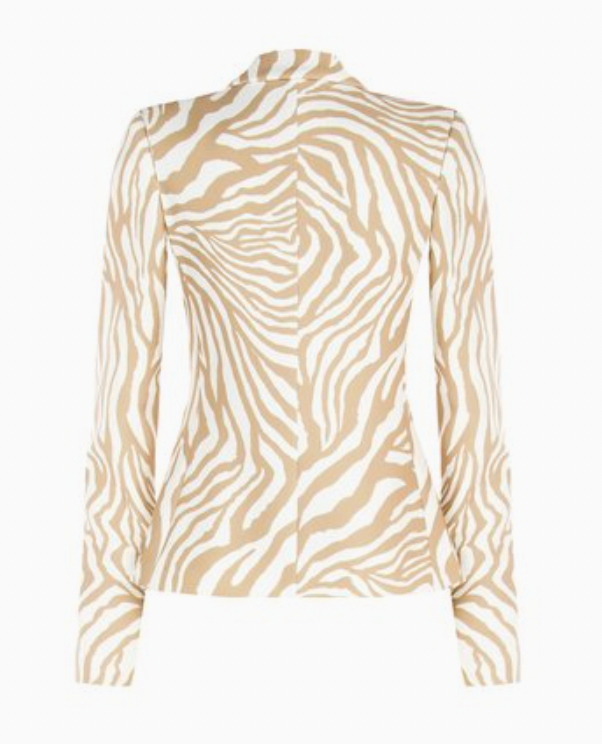 Blazer var col Zebra-Print