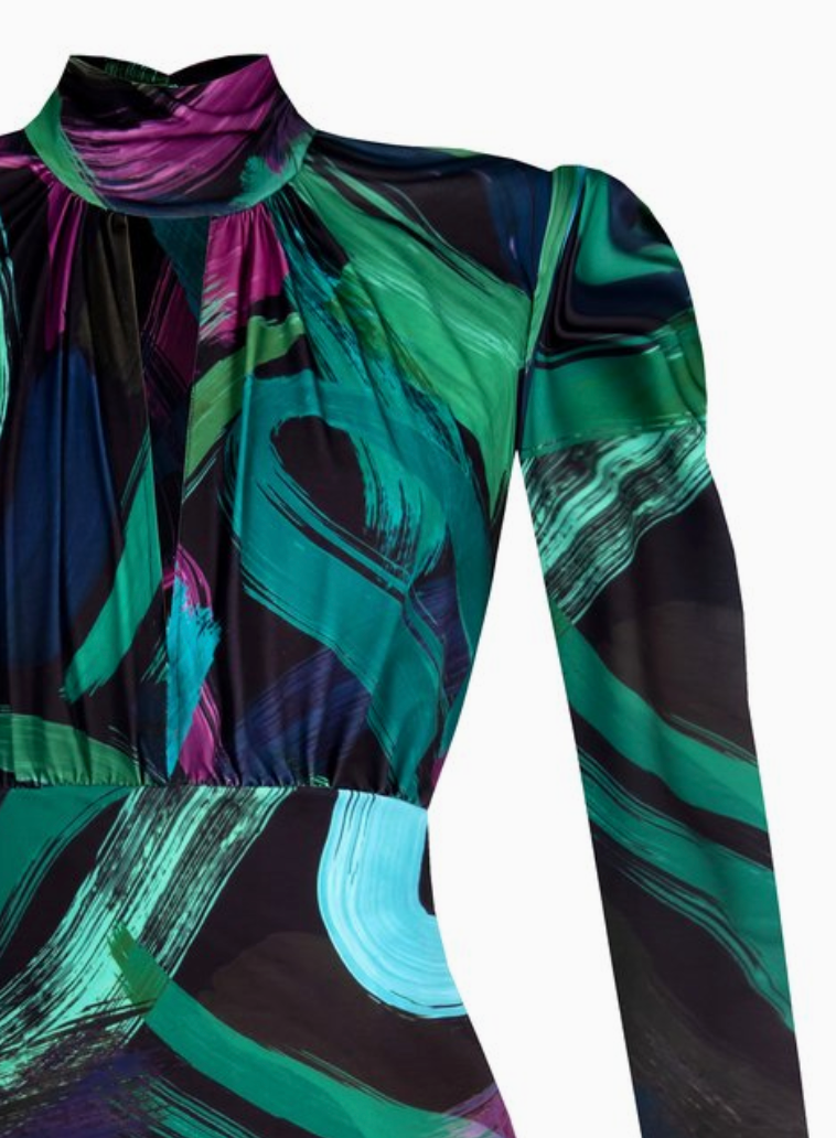Bluse var grün RC