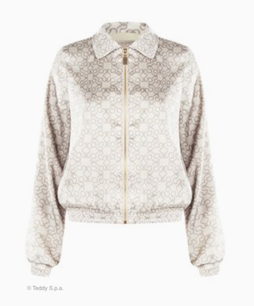 Jacke var beige monogram