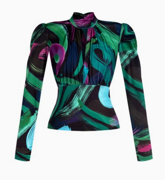 Bluse var grün RC